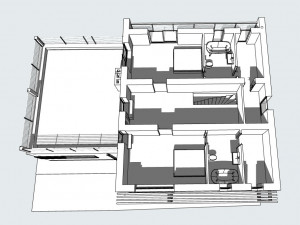 Modern Residential house 3D Model