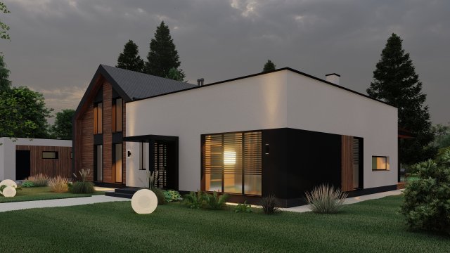 Barn house 3D Model .c4d .max .obj .3ds .fbx .stl .blend