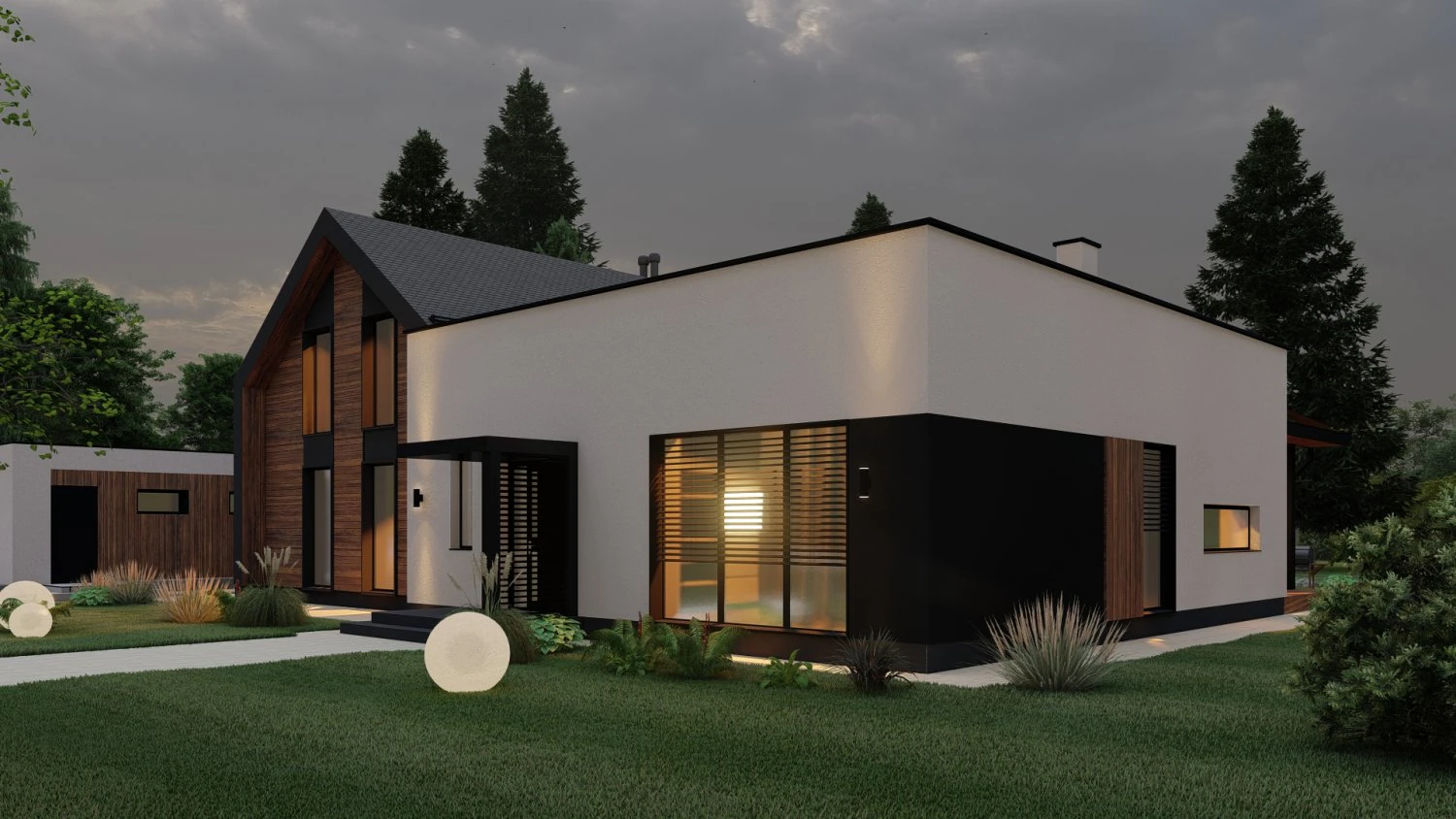 Barn house 3D Model .c4d .max .obj .3ds .fbx .stl .blend 