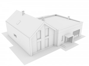 Barn house 3D Model