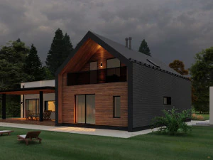 Barn house 3D Model