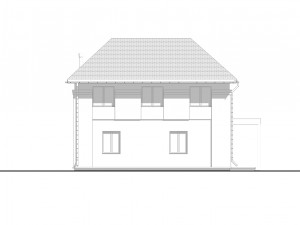 Two-story suburban house Modèle 3D