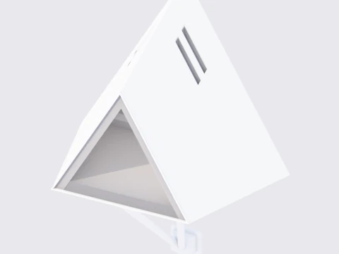 Maison de falaise Modèle 3D