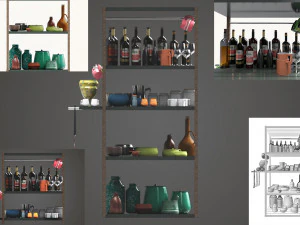 kitchen bundle vol 1 3D Model