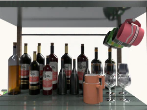 kitchen bundle vol 1 3D Model