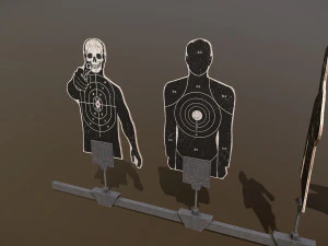 shooting targets pack 3D Model