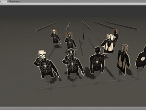 shooting targets pack 3D Model