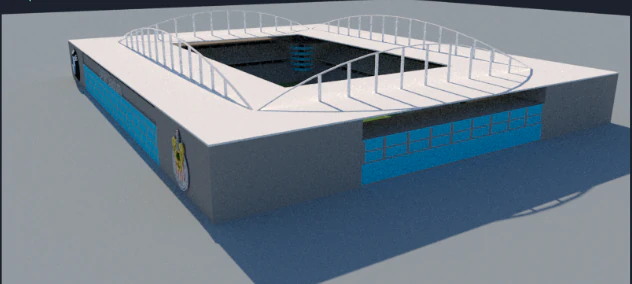 stadio Modello 3D .c4d .max .obj .3ds .fbx .stl .blend 