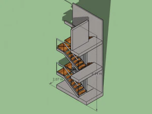 ladders 3D Model