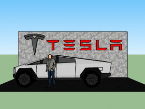 cybertruck 3D 模型