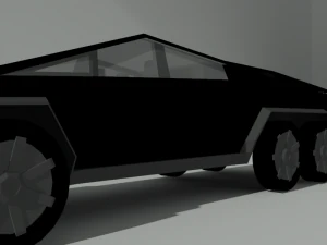 cybertruck 6x6 3D Model