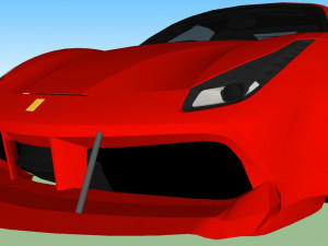 ferrari 488 3D Модель