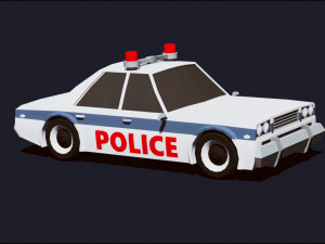 cartoon vehicles low poly cars free 3D Model