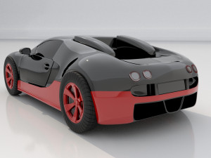 bugatty veyron 3D-Modell