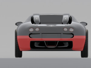 bugatty veyron 3D-Modell