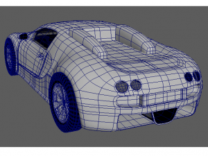 bugatty veyron 3D-Modell