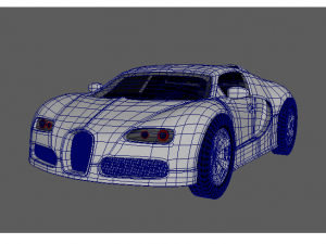 bugatty veyron 3D-Modell