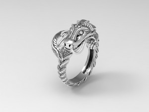 ring dragon 3D Model