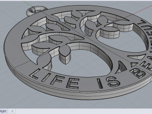 pendant tree 3D Model