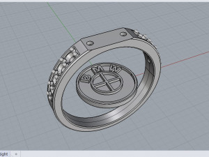 logo ring 3D 모델