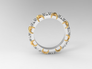 ring x tiffany replica 3D Модель