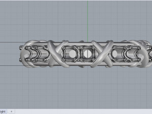 ring x tiffany replica 3D Модель