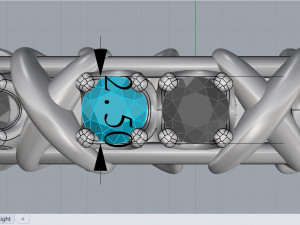 ring x tiffany replica 3D Модель
