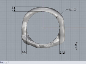 hands ring Model 3D