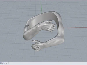 hands ring 3D Model