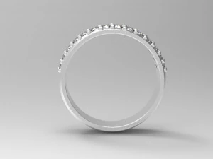 set of 4 rings 3D Model