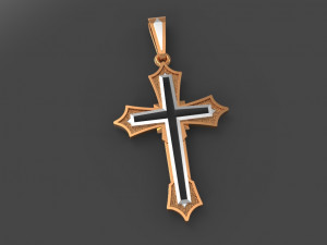 hollow cross 3D Model