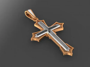 hollow cross 3D Model