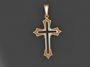 hollow cross 3D Модель