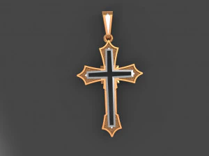 hollow cross 3D Model