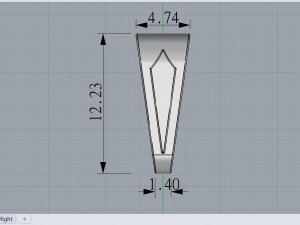 hollow cross 3D Модель