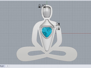 pendant meditation 3D मॉडल