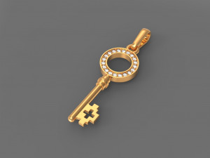 pendant key 3D Model