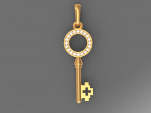 pendant key 3D Model