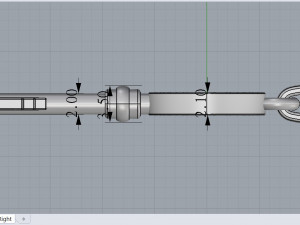 pendant key 3D Model