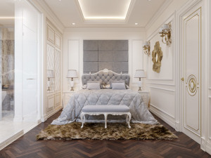 bedroom classical Modèle 3D