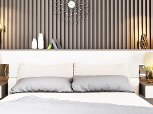 अपार्टमेंट बेडरूम आधुनिक 3D मॉडल