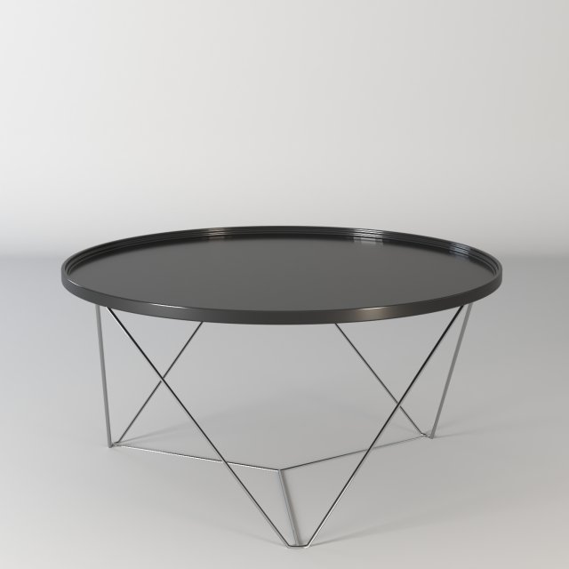 modern metal table 3D 모델 .c4d .max .obj .3ds .fbx .stl .blend 