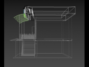 3d project of a small shop 3D मॉडल