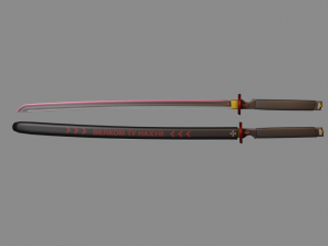 katana 3D 모델