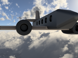 passenger plane 3D Model