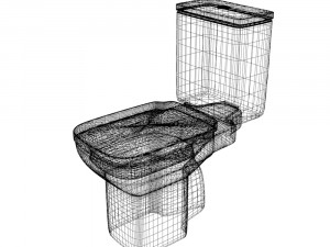 toilet roca debba Modello 3D