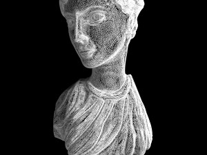bust girl 3D 打印模型