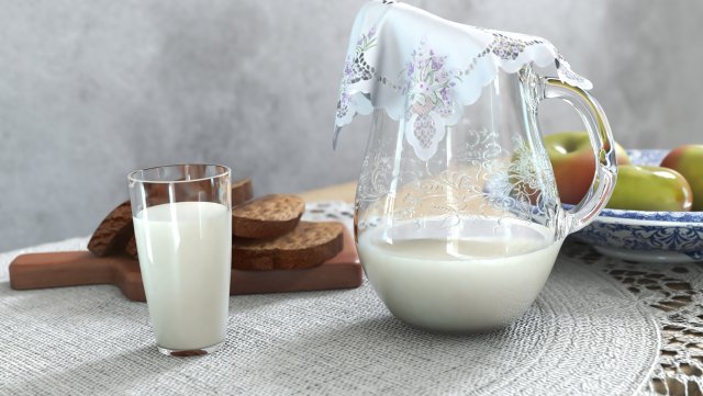 still-life 3D 模型 .c4d .max .obj .3ds .fbx .stl .blend 