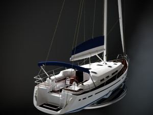 yacht 3D Model