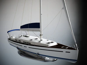yacht 3D Model
